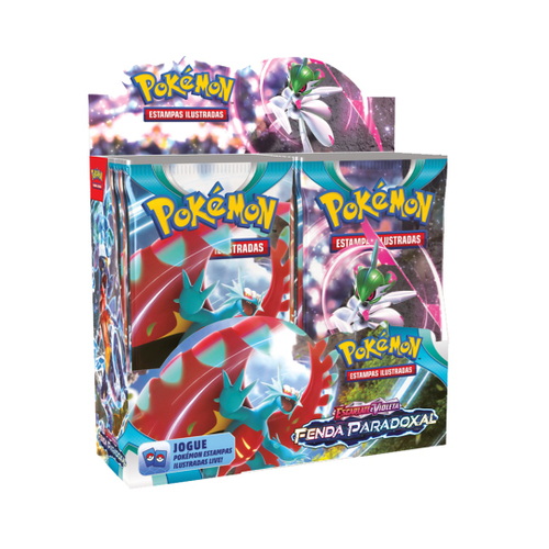 Booster Box 36 Pacotes Escarlate e Violeta COPAG Original Cartas