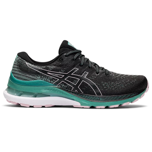 Asics gel hotsell preto e verde