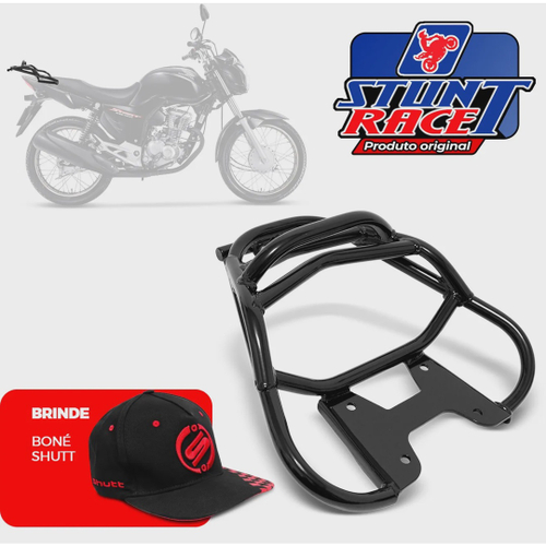 Protetor De Motor Stunt Race Crosser 150 Branco Street Cage