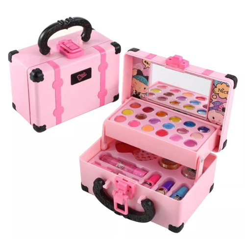 Kit de maquiagem GirlsHome Kids para menina 35 pcs kit de