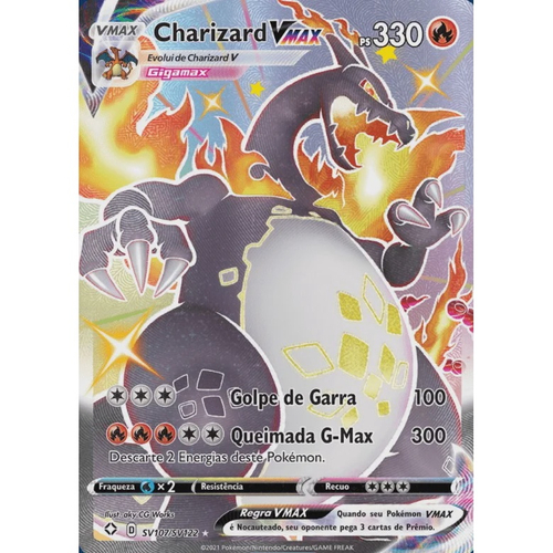 Cartas Pokemon Charizard V Max com Preços Incríveis no Shoptime