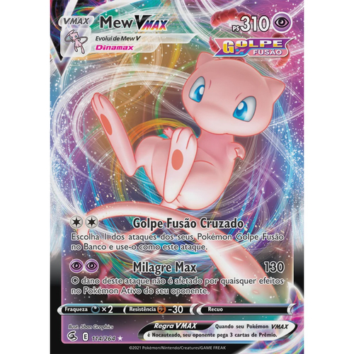 Carta Pokemon Vmax: comprar mais barato no Submarino