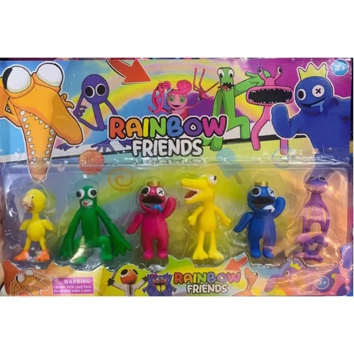 Bonecos Rainbow Friends Babão Red Green Jogo Roblox Criança