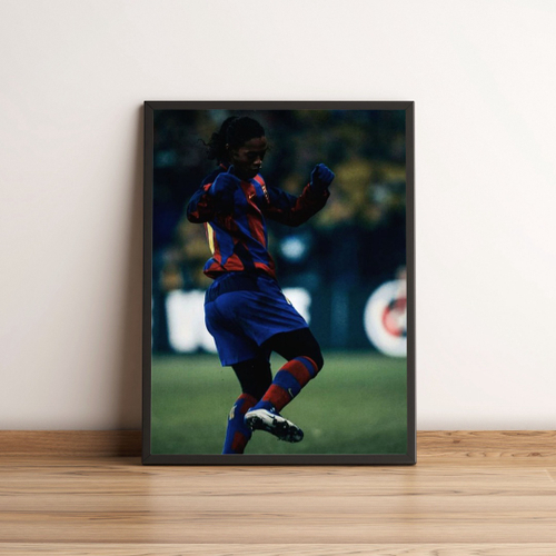 Quadro de Ronaldinho Gaúcho (R10) - QuadriLouco