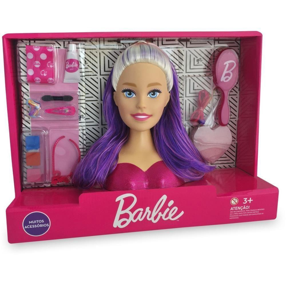 Large store barbie head