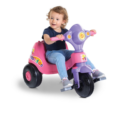 Carrinho Passeio Motoca Infantil Calesita Velocita Lilas em Promoção na  Americanas