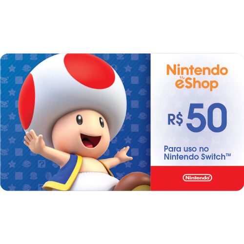 Giftcard Nintendo Cash R 50