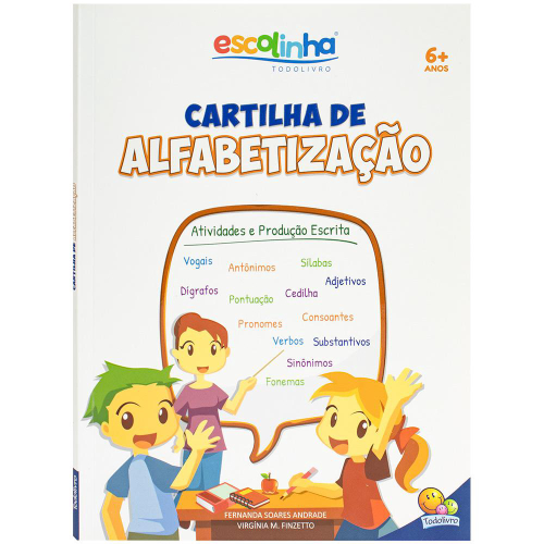 Livro - Cartilha De Alfabetização (Escolinha Todolivro) Em Promoção Na ...