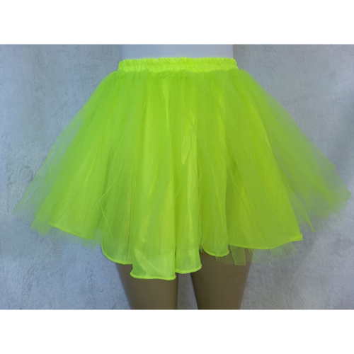 Saia de best sale tule verde neon