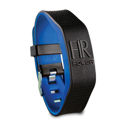 Bracelete Double Fir Pulseira Bicolor E energy Nipponflex Preto