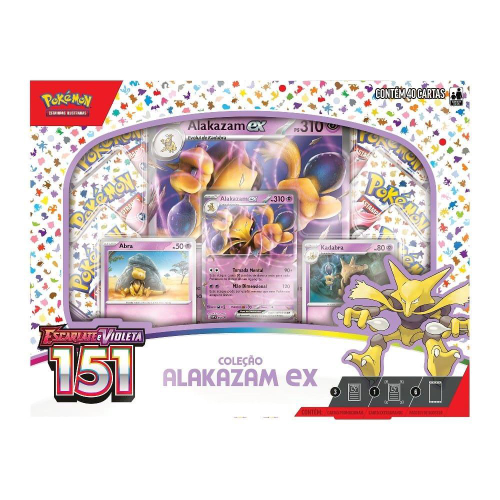 Box Pokémon Alakazam V - Copag em Promoção na Americanas