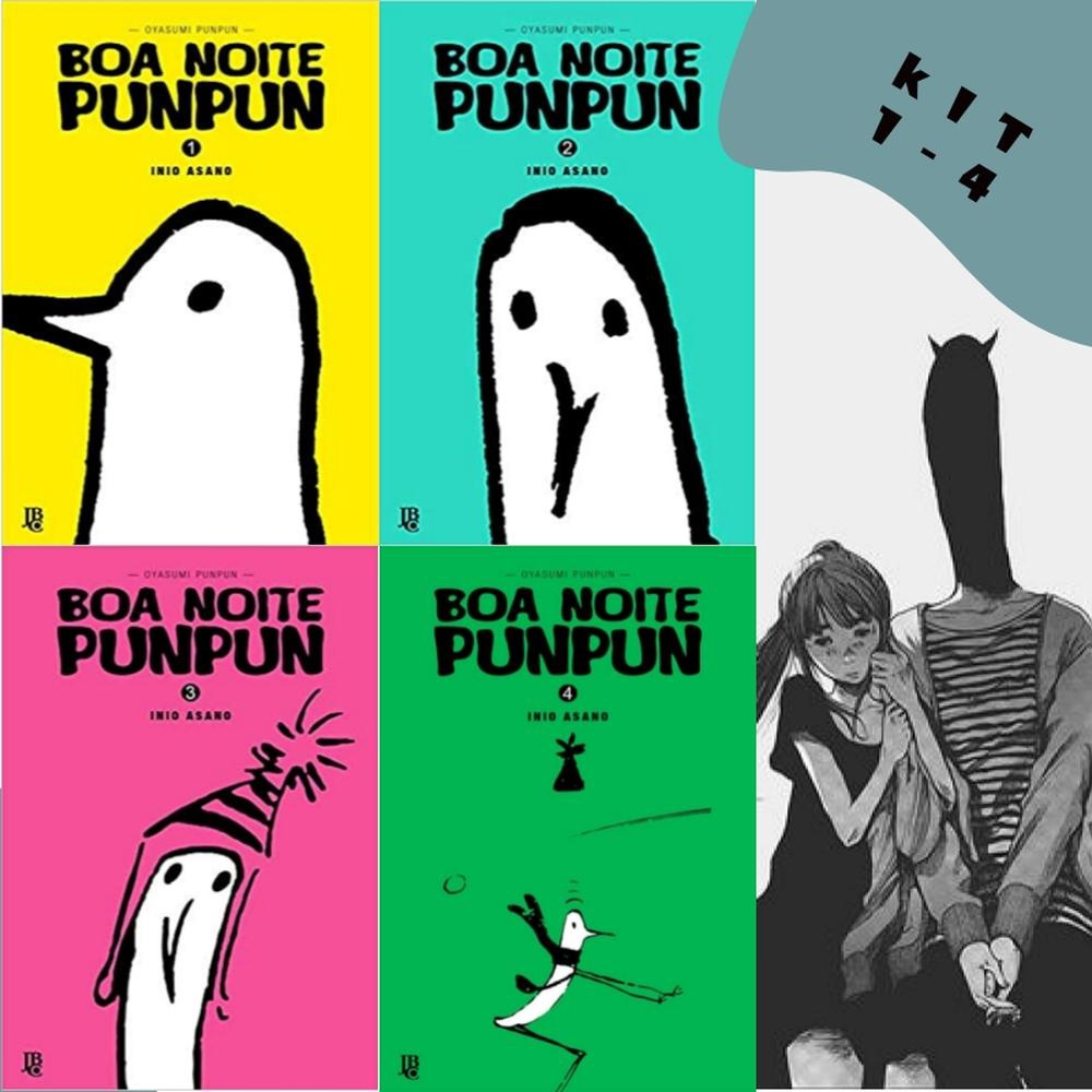Kit Boa Noite PunPun Vol. 1 ao 4 na Americanas Empresas