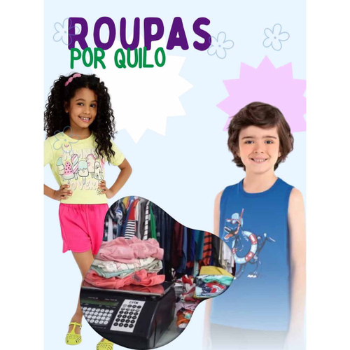 Roupa infantil hot sale por kilo