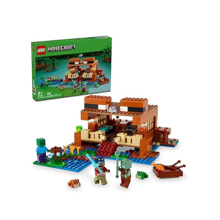 Lego Minecraft A Casa Do Sapo - 21256 na Americanas Empresas