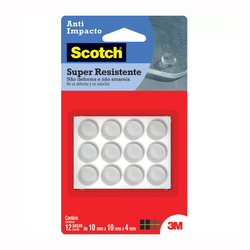 Menor preço em Protetor anti-Impacto pu Scoth transparente Médio 12 unidades - 3M