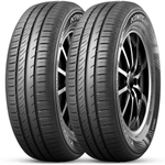 Kit 2 Pneu Aro 14 185/70R14 Kumho 88T tl Ecowing ES31