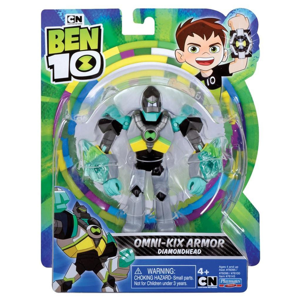 Boneco Ben 10 Armadura Omni Kix Diamante Sunny 1750 Cn em Boneco Ben 10 Armadura Omni Kix Diamante Sunny 1750 Cn em