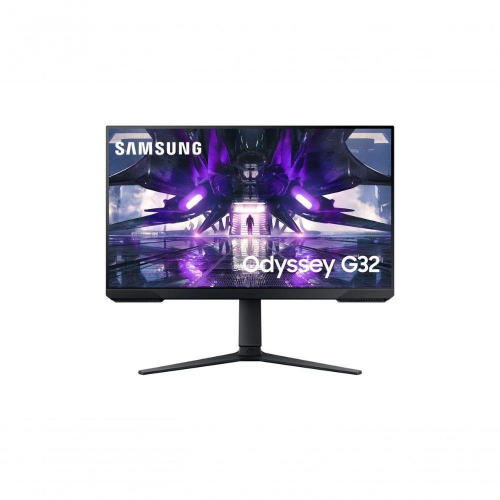 Monitor Gamer Samsung Odyssey G32A 27'' Preto LS27AG320NLXZD fhd 165Hz 1ms Com Ajuste de Altura hdmi dp Freesync