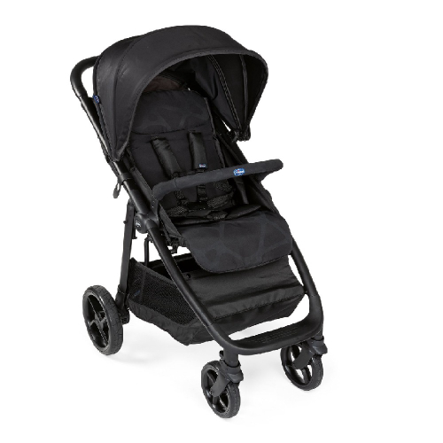 Carrinho de Bebe Chicco Multiride Preto