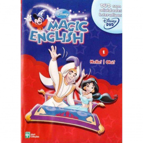 Dvd Disney Magic English Vol 1 - Olá! Inglês Para Crianças