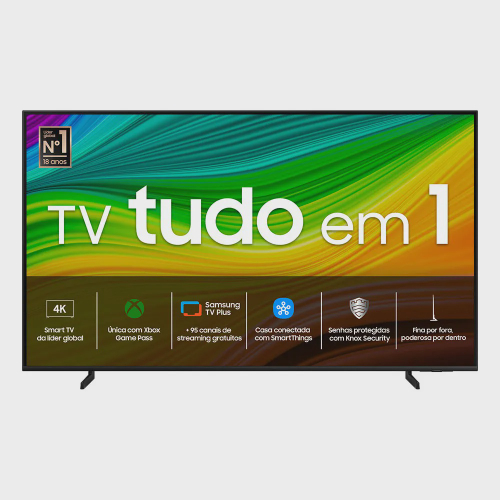 Samsung Smart TV 75 qled 4K Q60D 2024, Modo Game, Tela sem limites, Design slim, Visual livre de cabos, Alexa built in