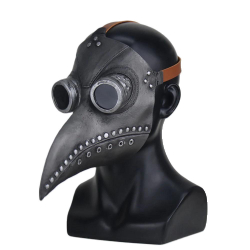 Máscara Médico Da Peste Negra Halloween Corvo Praga Latex Menor preço em Máscara Médico Da Peste Negra Halloween Corvo Praga Latex