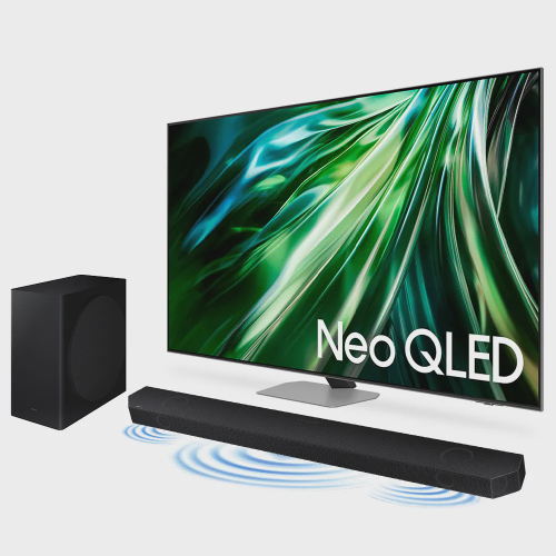 Combo Samsung ai Gaming TV 55 Neo qled 4K 55QN90D 2024 + Soundbar HW-Q600C