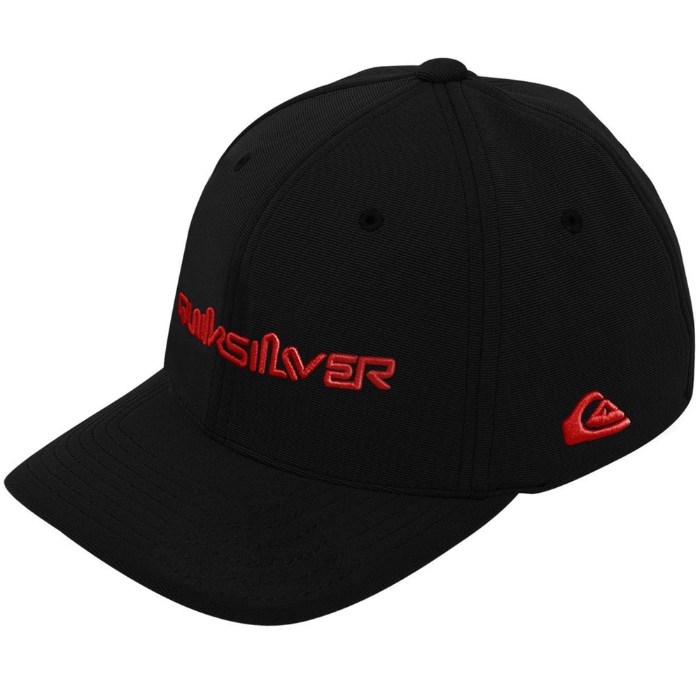 通販でクリスマス Type Decades Quiksilver Boné Preto na Vermelho Com アガベ