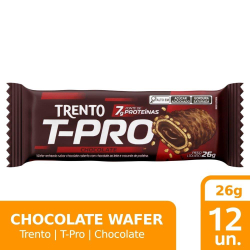 Chocolate trento wafer t-pro chocolate ao leite com whey protein 12X26G é boa?