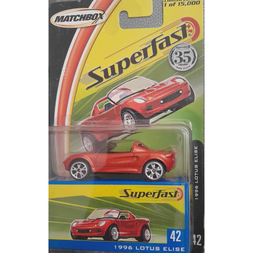 Matchbox 1996 Lotus Elise Superfast em Promocao na Americanas