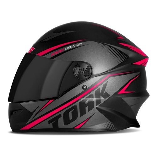 Capacete Fechado Pro Tork R8 Vis. Fumê