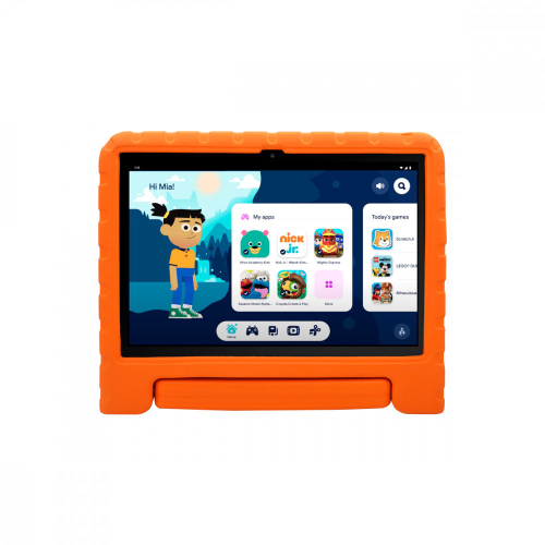 Tablet Multilaser Kids Pad Nb425 Laranja 128gb Wi-fi