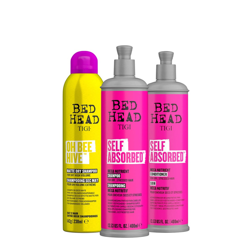 Kit Tigi Bed Head Self Absorbed Shampoo Condicionador e Kit Tigi Bed Head Self Absorbed Shampoo Condicionador e