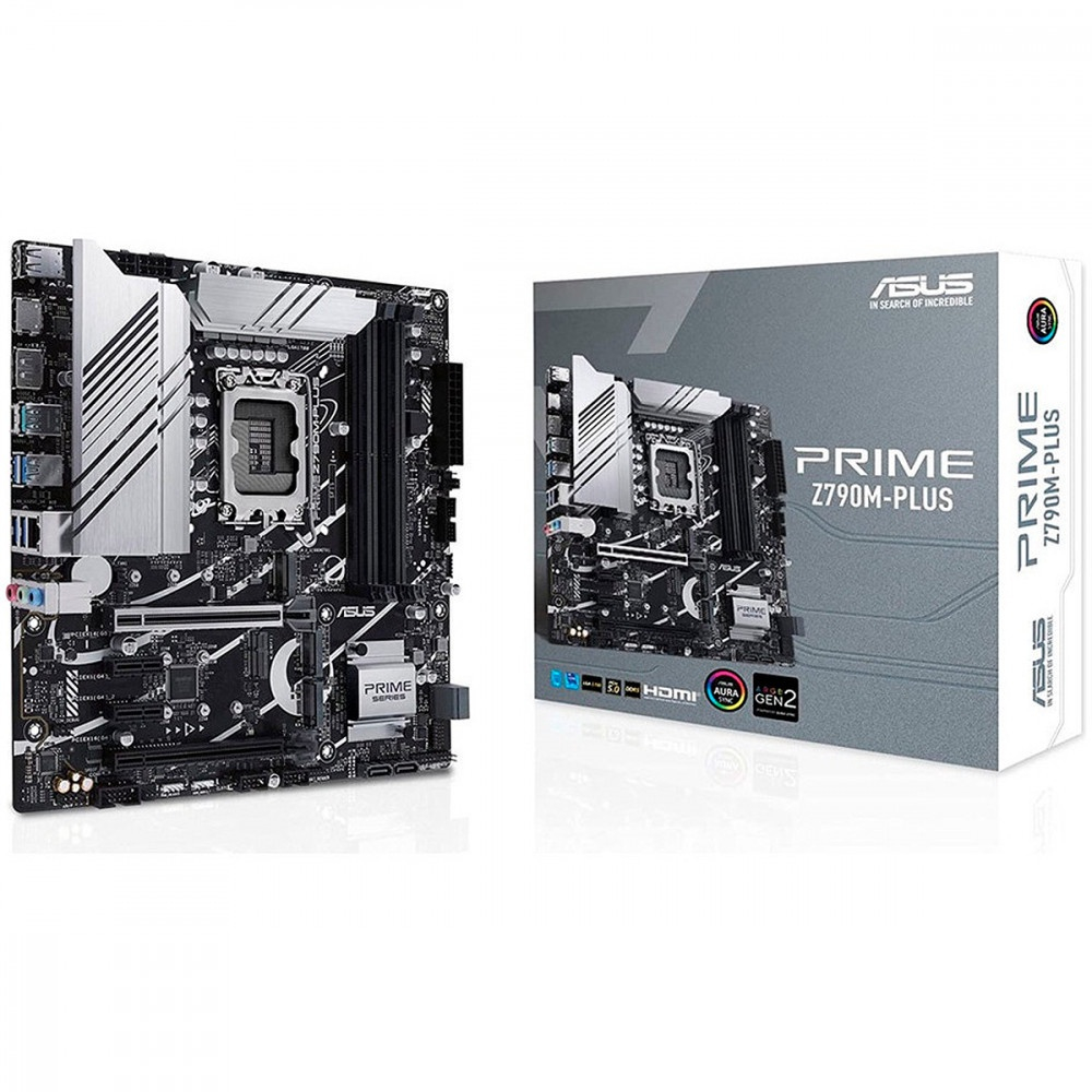 Imagem do produto Placa Mãe Asus Prime Para Intel LGA 1700 Z790M-PLUS 4xDDR5 mATX em Americanas