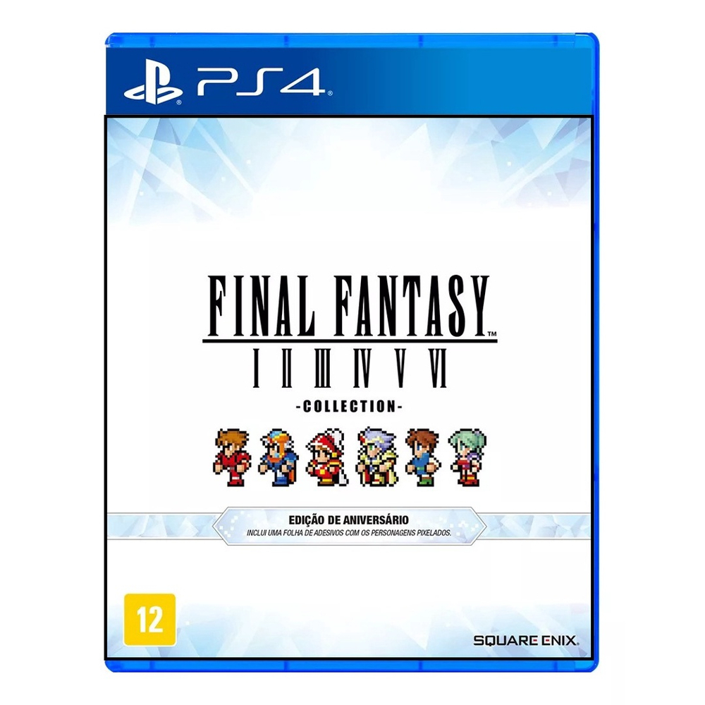 Imagem do produto Final Fantasy I-VI Collection Anniversary Edition PS4 - Físico em Americanas