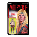 Boneco de ação Super7 Motley Crue Vince Neil 3.75 com acessório