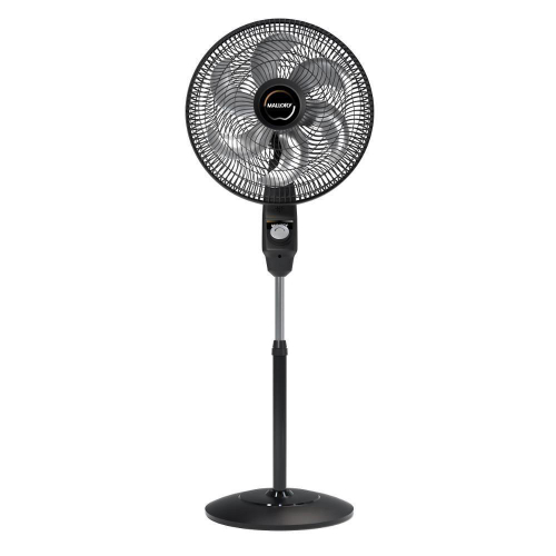 Ventilador De Coluna Mallory Éolo 40cm Preto E Grafite 220V