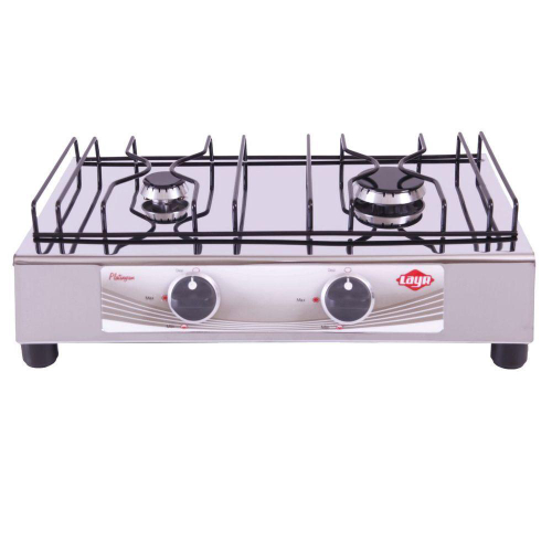 Fogão 2 Bocas Layr Platinyum Inox - 648 Fogão 2 Bocas Layr Platinyum Inox - 648