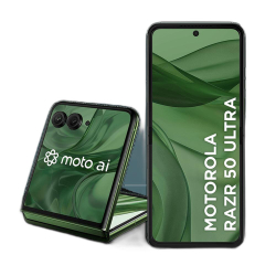 Menor preço em Smartphone Motorola Razr 50 Ultra 5G - Forest Green, 512GB, 24GB ram Boost, Câmera 50 mp, Selfie 32 mp e Tela de 6,9