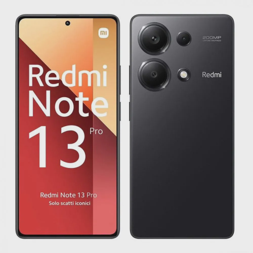 Smartphone Xiaomi Redmi Note 13 Pro 4G 256GB - 8GB Ram - (Midnight Black) Preto