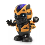 Boneco Robô Dançarino Brinquedo Menino Transformes Bumblebee