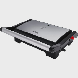 Menor preço em Mini Grill Elétrico Oster Inox 2 em 1 110V OGRL230-127