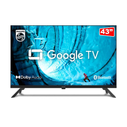 Smart TV Philips 43 LED fhd 43PFG6909, Google tv, sem bordas Preta Menor preço em Smart TV Philips 43 LED fhd 43PFG6909, Google tv, sem bordas Preta
