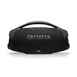 Caixa de Som Boombox Plus BBS01 200W bt 30H IP66 USB Preta aiwa Menor preço em Caixa de Som Boombox Plus BBS01 200W bt 30H IP66 USB Preta aiwa