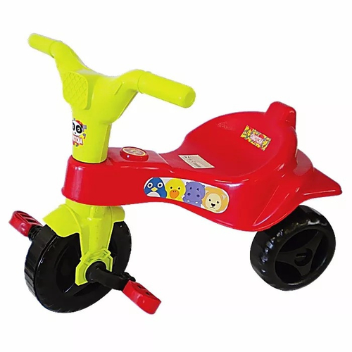 Triciclo Infantil Velotrol Motoca Meninos cor Vermelho Omotcha no Shoptime