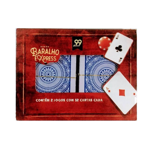 Jogo De Baralho 108 Cartas 100% Plastico Resistente