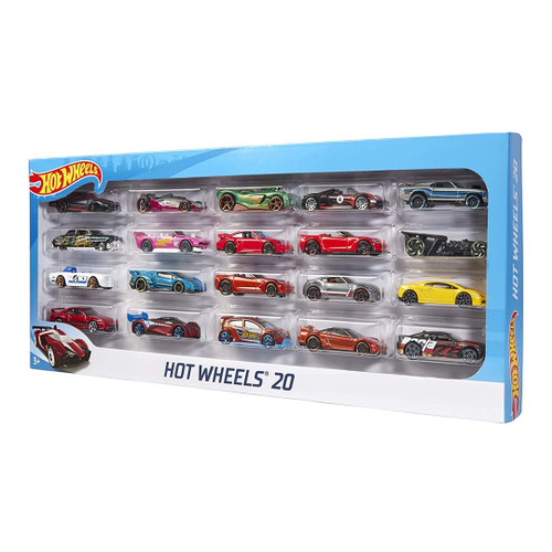 Hot Wheels Hot Wheels C/20 Carrinhos Sortidos no Shoptime