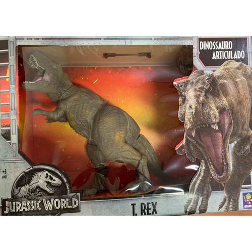 Dinossauro Rex De Brinquedo Tiranossauro Grande 30Cm Menino em Promoção na  Americanas