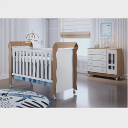 Conjunto Cômoda Fraldário Ariel e Berço Mini Cama Mirelle Carolina Baby Menor preço em Conjunto Cômoda Fraldário Ariel e Berço Mini Cama Mirelle Carolina Baby
