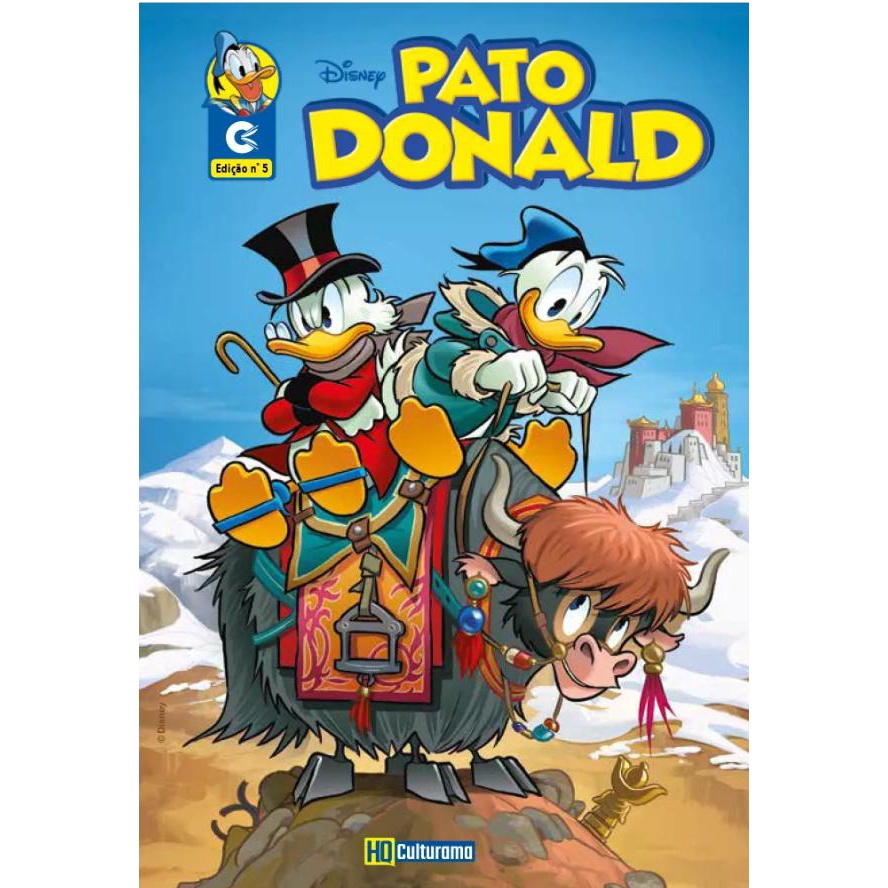 Livro Historias Em Quadrinhos Pato Donald Ediçao 5 em Promoção na ...